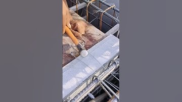 How to Build a Concrete Gutter (Easy Steps) #shorts