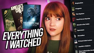 EVERYTHING I WATCHED IN MARCH 2024 | Movies , TV and Games! | Spookyastronauts