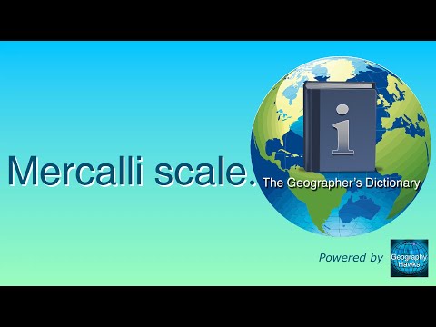 Video: Waarom gebruikt de Mercalli-schaal Romeinse cijfers?