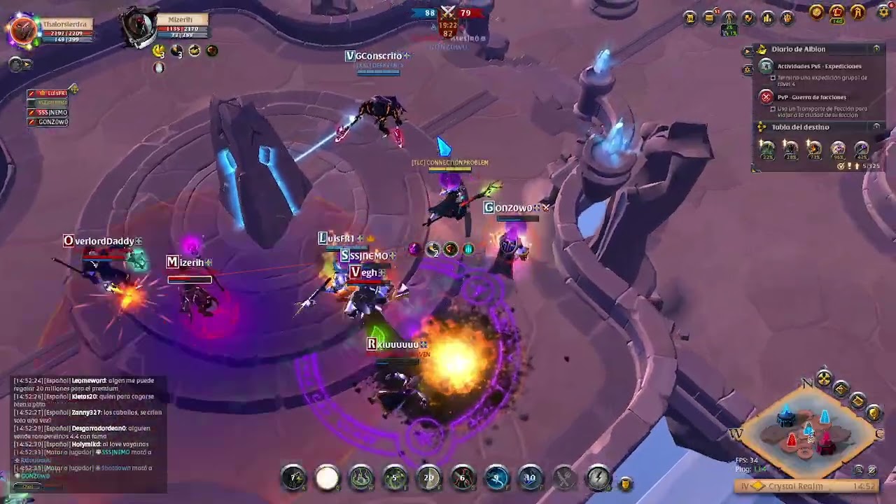 Arena narutal vs party purgas