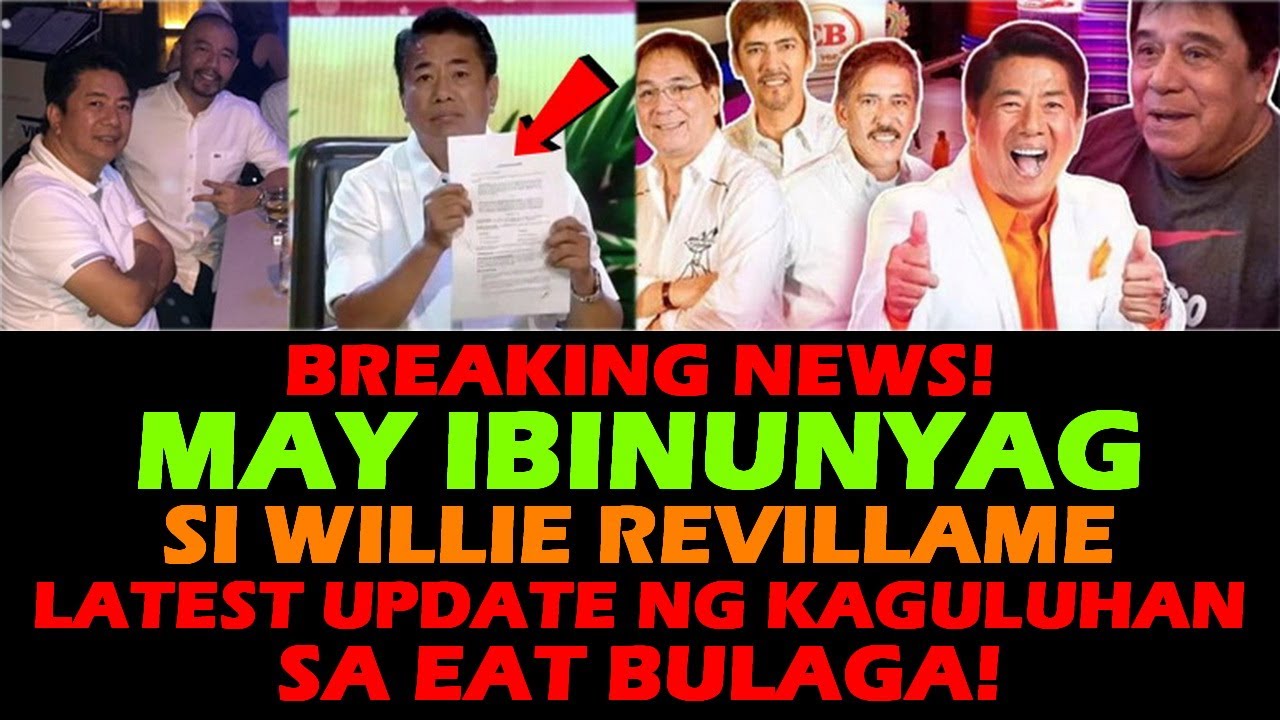 EAT BULAGA! MAY IBINUNYAG SI WILLIE REVILLAME! TITO VIC and JOEY