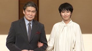 松本白鸚「感無量です」、「ラ・マンチャの男」がファイナル（ミュージカル「ラ・マンチャの男」製作発表会見 ／松本白鸚 松たか子）