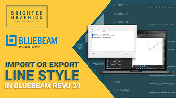 Import or Export Line Style Sets in Bluebeam Revu 21
