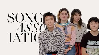 The Linda Lindas Sing The Go-Go's and Racist, Sexist Boy in a Game of Song Association | ELLE