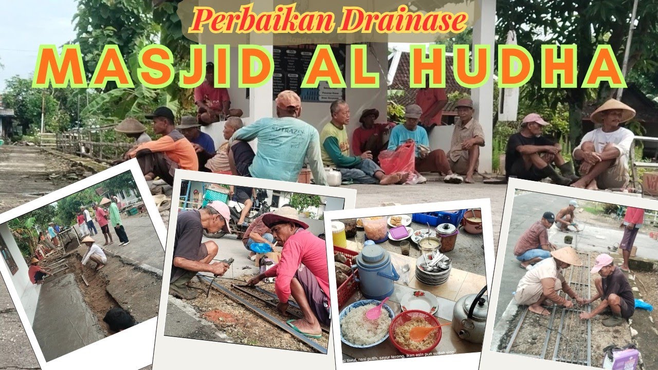 Perbaikan Drainase Masjid