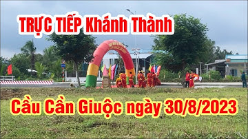TRỰC TIẾP Khánh Thành cầu Cần Giuộc ngày 20/8/2023