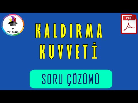 Sıvıların Kaldırma Kuvveti Soru Çözümü | PDF | TYT Fizik #2022