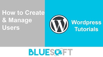 WordPress Tutorial - How to Add & Manage Users