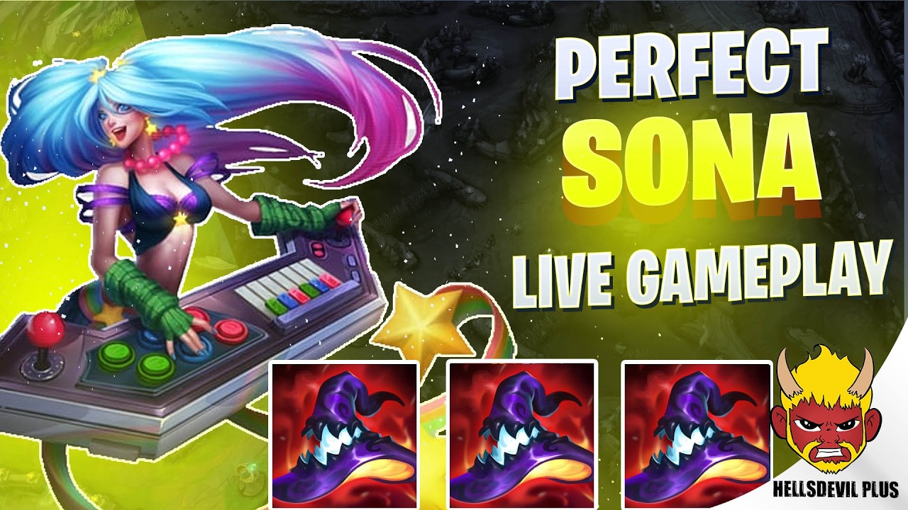 How To Play PERFECT SONA! - Wild Rift HellsDevil Plus Gameplay