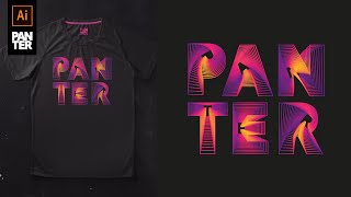 How To Blend Text Effect With Distort & Transform In Illustrator