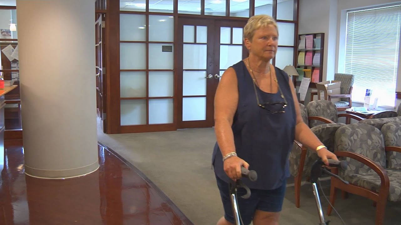 Walking with a Rolling Walker YouTube