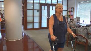 Walking with a Rolling Walker