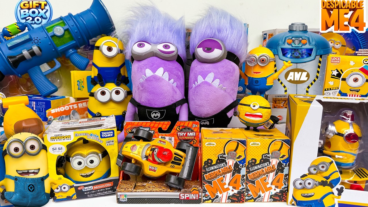 Ultimate with Unboxing Minions Despicable Me 4, Blind Boxes Review Toys ...
