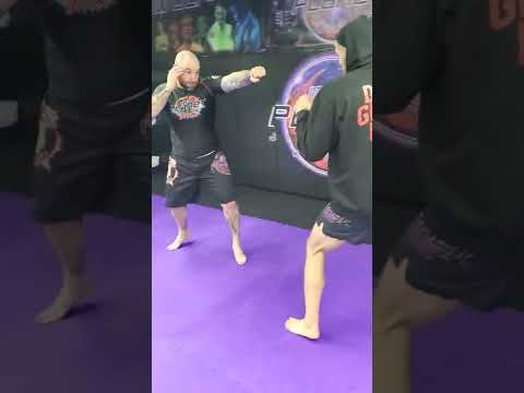 Bob Pendulum punches into the Tysons, at Lone Wolf MMA.