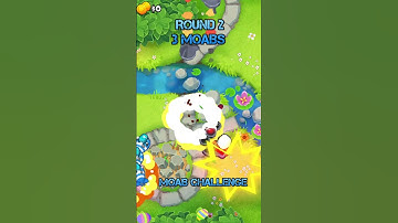 MOAB Challenge Round 2 | 2-5-0 Mortar Monkey vs. 3 MOABS