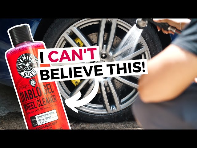 Chemical Guys Diablo Wheel Cleaner Before/After : r/cardetailingtips