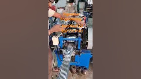 Rolling Shutter making Machine #rollingshuttermachine