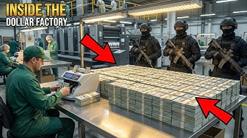 Inside the Dollar Factory: Shocking Secrets of the World’s Most Secure Money Making Process! 🔥💵