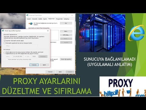 Video: Windows proxy ayarlarını nasıl düzeltirim?