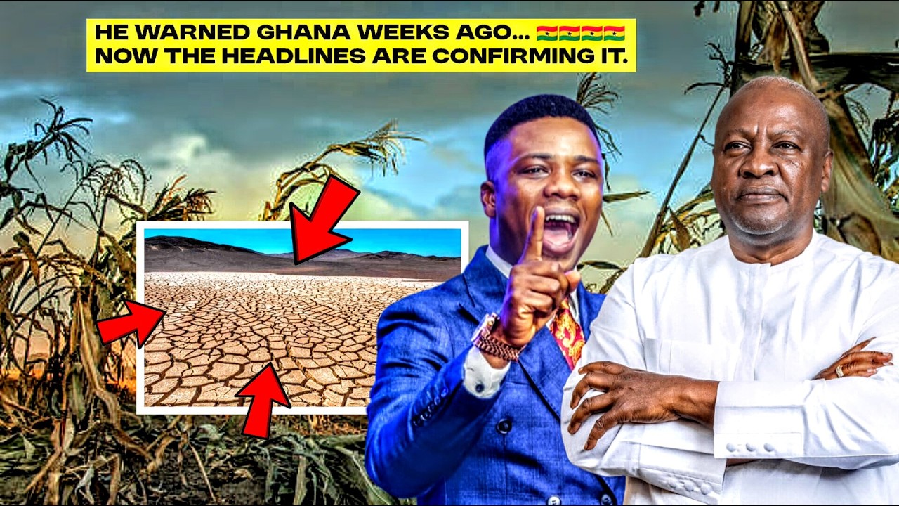 IT HAS BEGUN? Prophet Telvin Sowah Adjei’s Drought Prophecy Manifesting in Ghana Now!