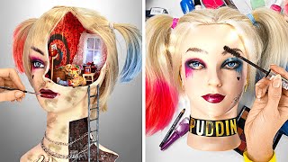 Enlouqueça Com A Harley Quinn - Maquiagem Exclusiva E Diorama Dentro Da Cabeça