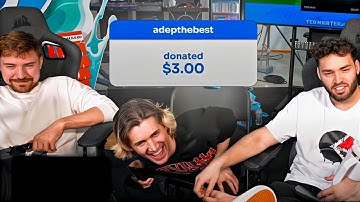 Donaties die xQc aan het huilen maakten