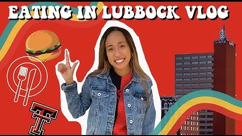 Trying Lubbock Restaurants! | TTU Vlog Squad