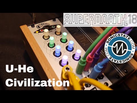 Superbooth 2018 - U-He Civilization Eurorack Module