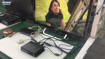 MPC1005-3, motion sensor USB loop media player mass production process in Ningbo WinHi