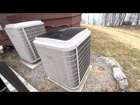 2011 Bryant Evolution 2 Stage 4 Ton Heat Pump Full Defrost Cycle
