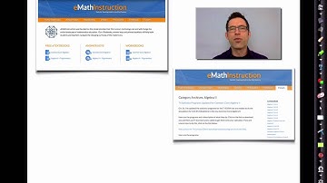 Common Core Algebra II Introduction Video