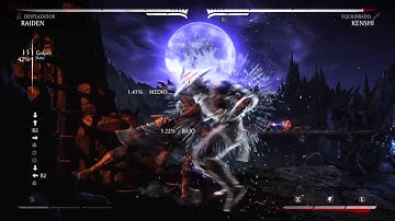Mortal Kombat X-Displacer Raiden Corner Combo 54%