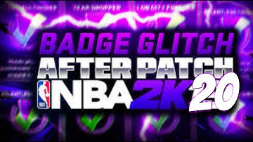 NBA 2k20 Max Badge Glitch After Patch 1.03