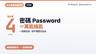 EP05｜用萬能鑰匙讓你明白密碼安全（密碼管理器＋兩步驗證）