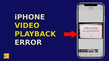 Unable to load videos. An error occurred while loading a higher quality version of the video | Fix