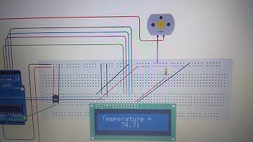 Home Automation- Temperature controlled DC motor or Fan