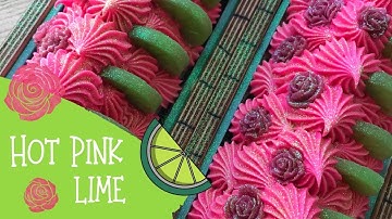 Making Of Hot Pink Lime Cold Process Soap With Zebra Stripes | 🦓  GYPSYFAE CREATIONS