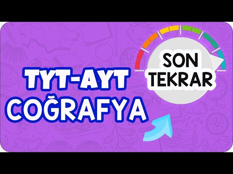 TYT - AYT Coğrafyayı Tek Videoda Full Tekrar Et!