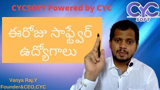 ఈరోజు సాఫ్ట్వేర్ ఉద్యోగాలు | Java Full Stack Developer jobs in Hyderabad | Vanya Raj | CYCSOFT