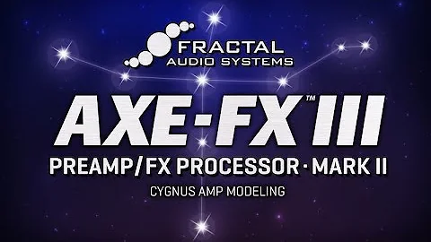 Axe Fx III Firmware 16 "Cygnus"