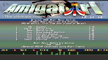 AMIGA VIDEO 2 DMA SC GALAXY TRIP AmigAtari DEMO CHIP MUSIC Oxygene ATARI ST INDIE RETRO NEWS pouët