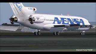 Avensa Boeing 727-200 Maiquetia-New York.