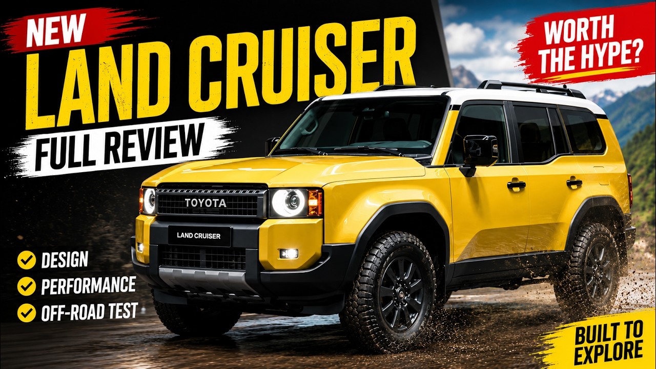 I Drove The New Land Cruiser Off-Road... It's Insane!