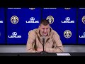 Nikola Jokić Full Post Game Press Conference vs. Knicks 🎙