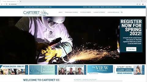 Carteret CC Password Reset