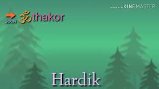 Hiraji. Thakor. 2019. 