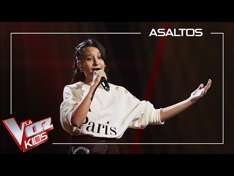 Rocío Domínguez canta 'Entre sobras y sobras' | Asaltos | La Voz Kids Antena 3 2022