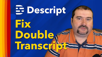 Fixing Descript Duplicate Transcript Problem