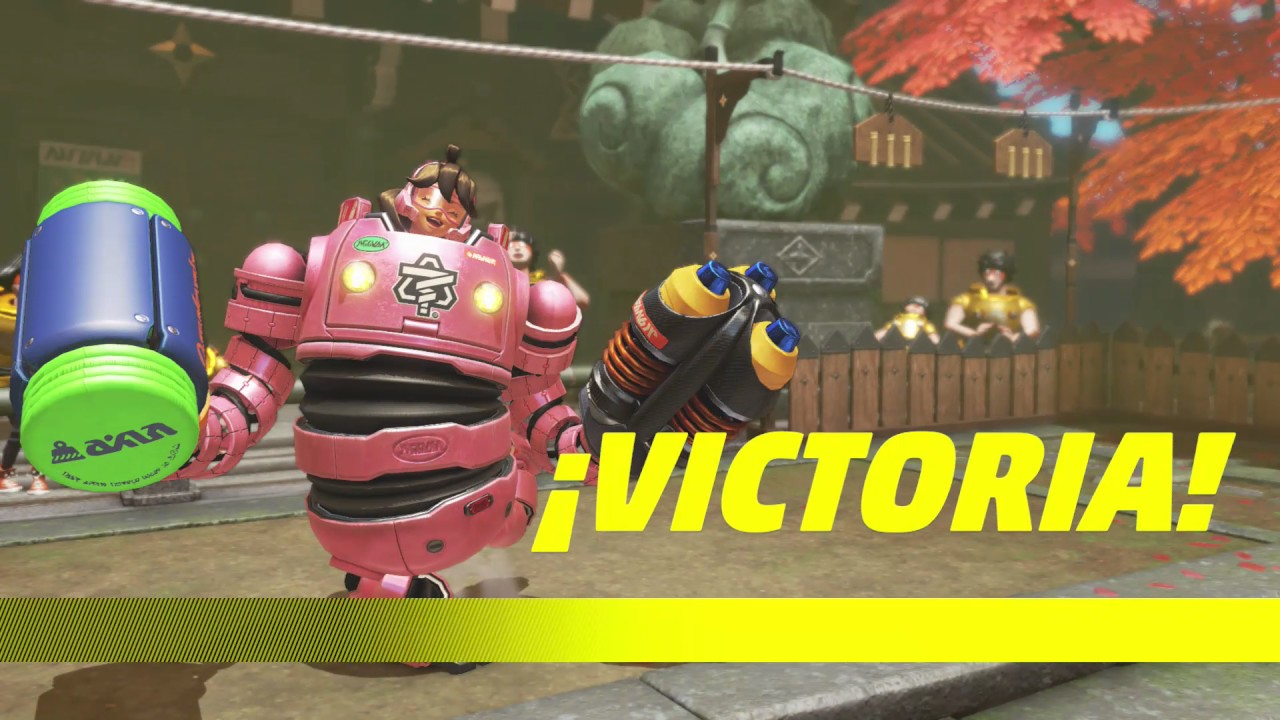 Mechanica is TOP #TestPunch | ARMS | Nintendo Switch - YouTube