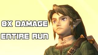 Twilight Princess, but Link has GLASS Bones and PAPER Skin